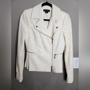 Marciano cream colored lace jacket